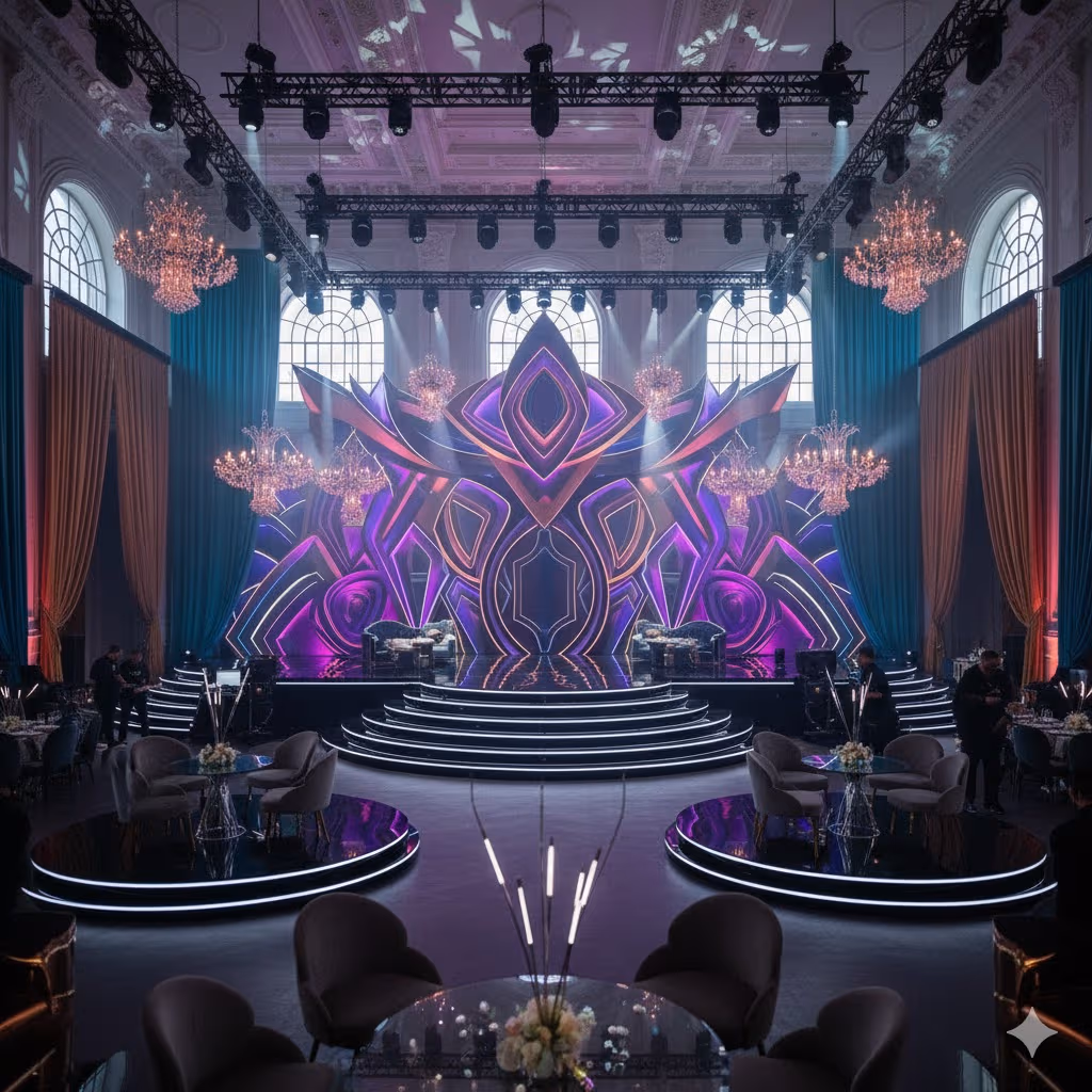 Décor, Staging & Lighting